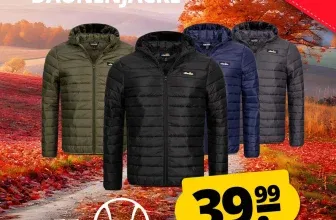 Ellesse Mazzarino Herren Daunen Jacke (4 Farben, Gr. S bis 2XL) für 44,94 € inkl. Versand