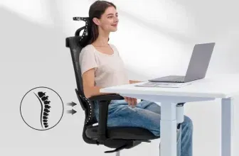 Flexispot Ergonomischer Stuhl mit 8-fach höhenverstellbarer Rückenlehne (2 Farben, BS6/BS6 Lite) ab 149,99 € inkl. Versand