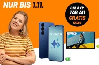 🔥Samsung Galaxy S25 (99,99€) + 50GB Vodafone Allnet (19,99€ mtl.) + Galaxy Tab A11 gratis