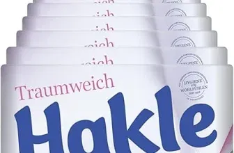 Hakle Traumweich Toilettenpapier 4-lagig 72er Pack (9x8 Rollen) für 26,99 € inkl. Prime-Versand