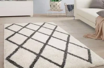 Hochflor-Teppich Arizona Grau 140x200cm