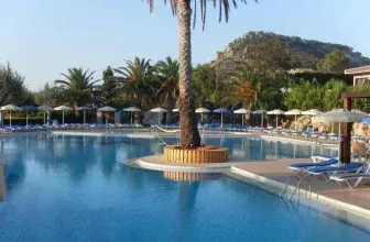Rhodos All Inclusive: 7 Nächte im 4 Sterne Hotel Cathrin oberhalb der Anthony Quinn Bucht – mit Direktflug, Gepäck, Transfer & Zug-zum-Flug ab 561 € p.P.