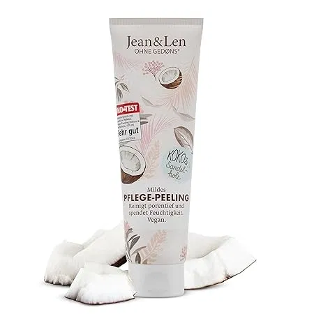 Jean & Len Cremiges Dusch-Peeling Kokos & Sandelholz (125ml) ab 3,16 € inkl. Prime-Versand (statt 4,99 €)