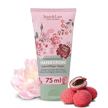 Jean & Len Handcreme Pfingstrose & Litschi (75ml) ab 2,12 € inkl. Prime-Versand (statt 2,99 €)