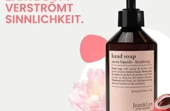 Jean & Len Handseife Pfingstrose & Litschi reinigt Hände sanft Flüssigseife im Pumpspender (250ml) ab 2,66 € inkl. Prime-Versand (statt 4,29 €)