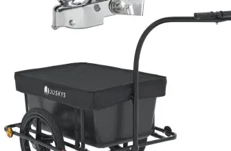 Juskys Transportanhänger (Fahrradanhänger 90 Liter) für 44,99 € inkl. Versand (statt 78,99 €)