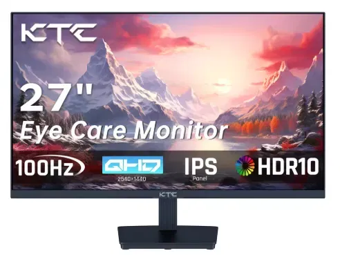 Ktc H27T27 27-Zoll-QHD 100 Hz Gaming-Monitor (2560 X 1440 IPS-Schnellbildschirm) für 86,09 € inkl. Versand (statt 120,00 €)