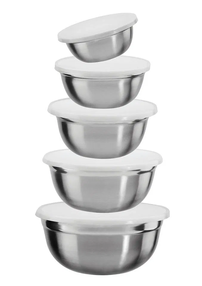 10-tlg. Set King Schüssel Marie, Edelstahl, mit Deckel ab 14,94 € inkl. Versand (statt 25,00 €)