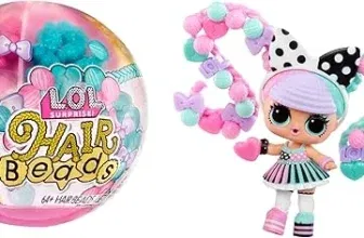 L.O.L. Surprise! Hair Beads Tots (Sammlerpuppe mit 60+ Haarperlen) für 3,55 € inkl. Prime-Versand (statt 10,51 €)