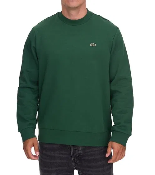 Lacoste Herren Sport Bio Cotton Fleece Crew Pullover SH9608 (Gr. S bis XL) ab 69,74 € inkl. Versand