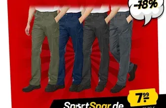 Lee Cooper Herren Cargo Arbeitshose (4 Farben, Gr. W30/L29 bis W42/L33) für 12,94 € inkl. Versand