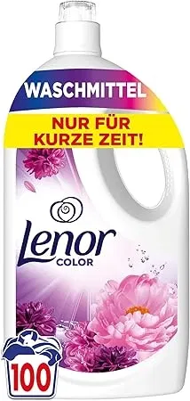 Lenor Flüssigwaschmittel 100 Waschladungen Blütentraum (Colorwaschmittel) für 17,98 € inkl. Prime-Versand (statt 24,00 €)