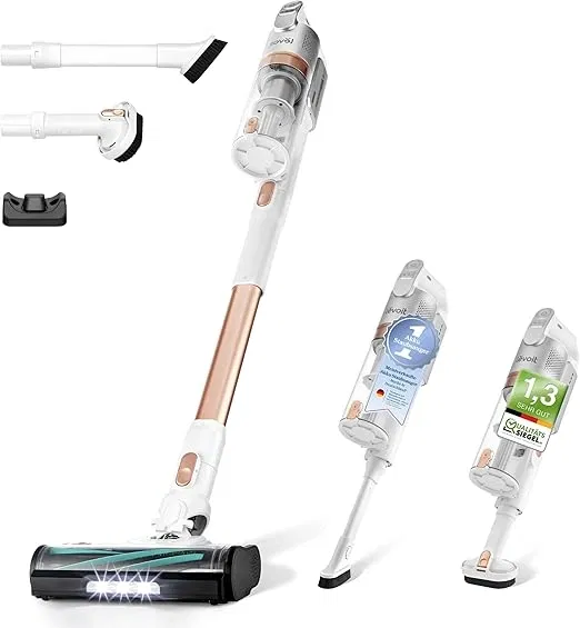 Levoit Akku Staubsauger mit Tierhaardüse LVAC 200 Gold für 139,98 € inkl. Versand