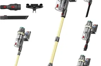 Linkifly Akku Staubsauger 48000pa/550W/70Mins Staubsauger Kabellos für 59,99 € inkl. Versand (statt 119,00 €)