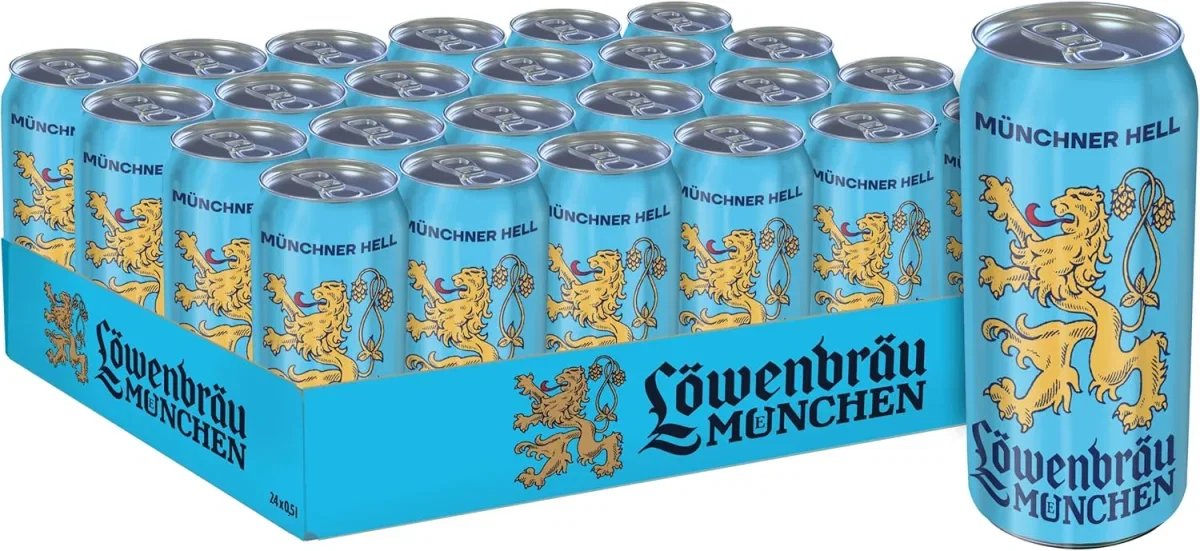 Löwenbräu Original Helles Dose 24er Pack  (24 x 0.5 l)