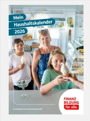 Kostenloser Haushaltskalender 2026 im DIN A5 Format (54 Seiten) bis zu 5 Stück versandkostenfrei