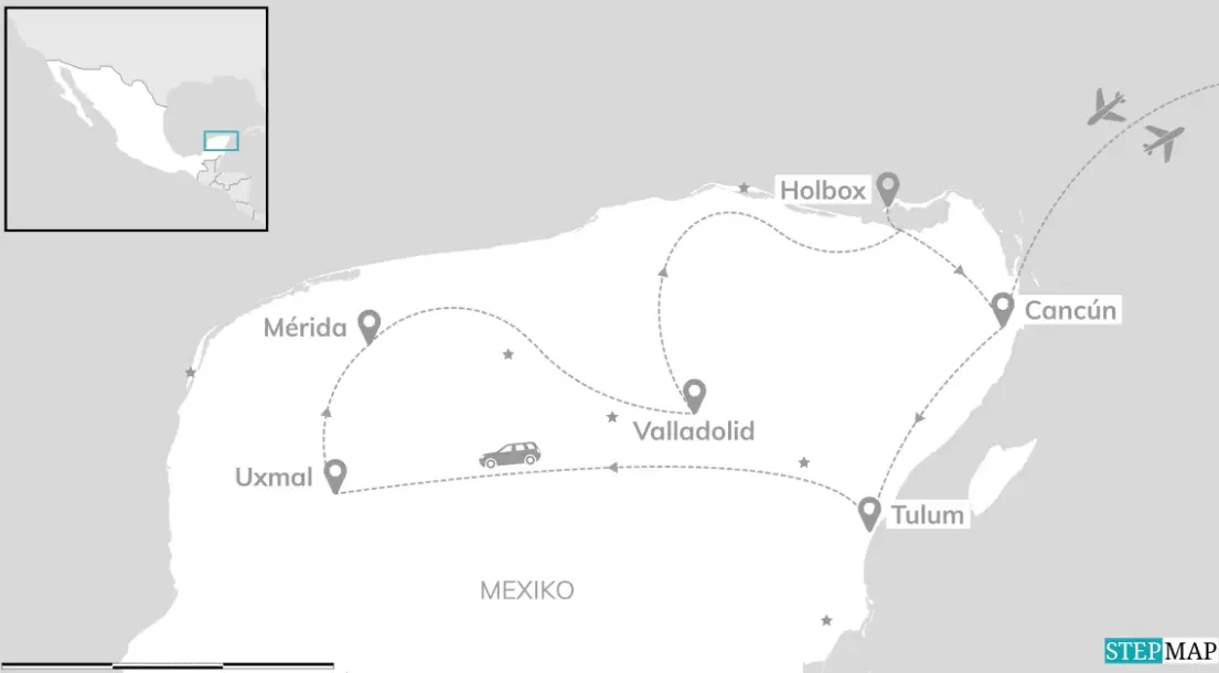 Schnäppchen, Deals Und Rabattcodes Des Tages - Mexiko Rundreise 12 Tage Cancun Tulum Chichen Itza