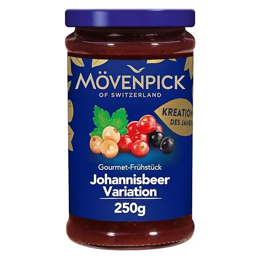 Mövenpick Gourmet-Frühstück Johannisbeer-Variation (250g) ab 2,18 € inkl. Prime-Versand