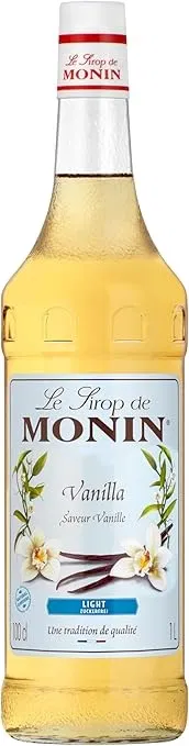 Monin Sirup Vanille Zuckerfrei (1 L) für 9,79 € inkl. Prime-Versand