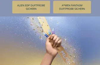 Kostenlose Mugler Duftprobe sichern – Alien EDP oder A*Men Fantasm gratis testen