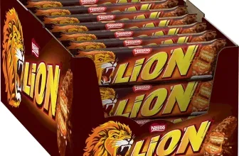 NESTLÉ LION Choco Knusper-Schokoriegel mit Karamell-Füllung & Crispy Waffel 24er Pack