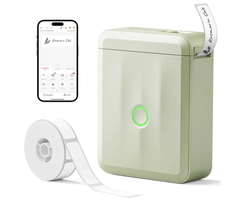 NIIMBOT D110 Bluetooth Etikettendrucker für 9,99 € inkl. Prime-Versand (statt 19,99 €)