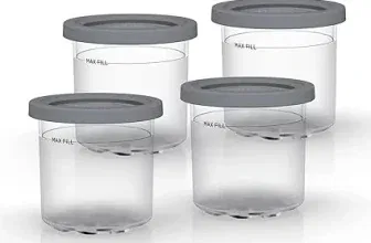Ninja Creami Eisbehälter XSK4PINTEUUK (4 Stück) für 13,19 € inkl. Prime-Versand (statt 20,99 €)