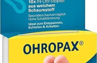 OHROPAX Soft Ohrstöpsel – IN-Ohr-Stöpsel aus weichem Schaumstoff (10 Stück) ab 3,05 € inkl. Prime-Versand (statt 4,99 €)