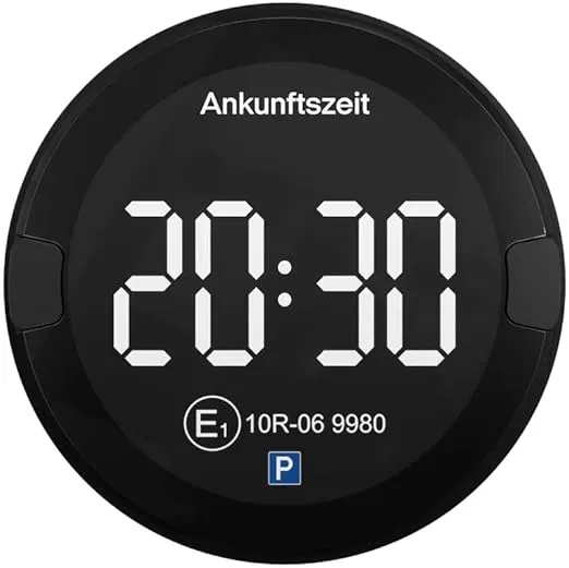 👍OOONO P-DISC NO2 – Elektronische Parkscheibe mit Zulassung fürs Auto (Zulassung vom KBA nach StVO) für 17,49 € inkl. Prime-Versand (statt 28,00 €)