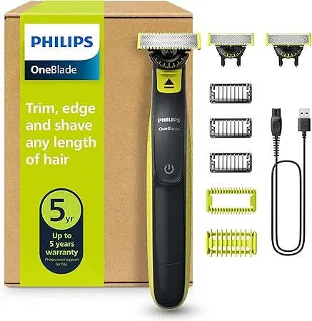 PHILIPS OneBlade 360 Face & Body – elektrischer Rasierer, Trimmer & Bodygroomer (QP2824/31) für 34,99 € inkl. Prime-Versand