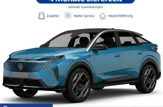 Peugeot 3008 Hybrid 145 e-DSC6 Allure mit 145 PS für 199,00 € / Monat + 1.190,00 € einmalig – LF 0,49 (Privatkunden)