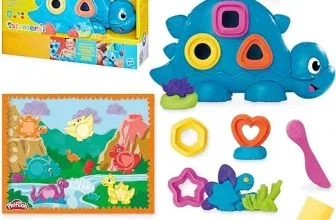 Play-Doh Bunter Dino Dinosaurier-Spielzeug mit Formen und Werkzeugen für 12,99 € inkl. Prime-Versand