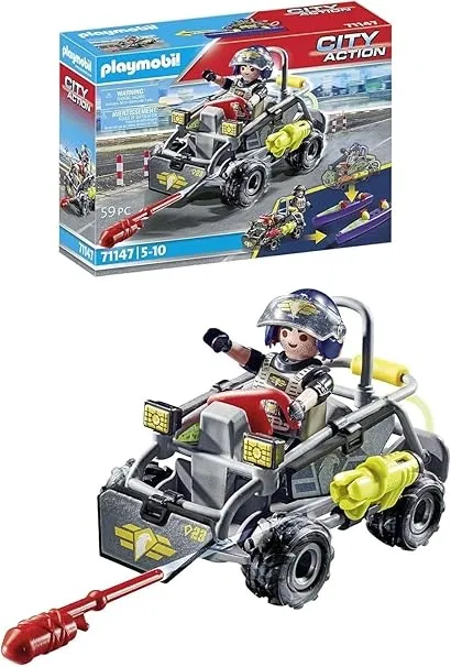 Playmobil City Action – SWAT-Multi-Terrain-Quad (71147) für 9,99 € inkl. Prime-Versand