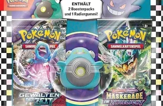 Pokémon-Sammelkartenspiel: Radiergummi-Blister für den Schulanfang (1 Radiergummi & 2 Boosterpacks) für 10,99 € inkl. Prime-Versand (statt 20,00 €)