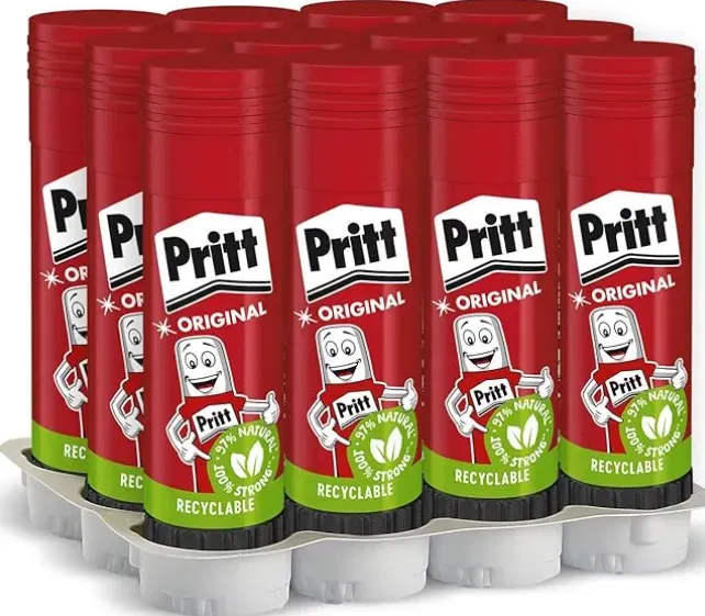 Pritt Klebestift sicherer und zuverlässiger Kinderkleber Bastelkleber (12er Pack 12*22g) ab 9,78 € inkl. Prime-Versand (statt 19,00 €)