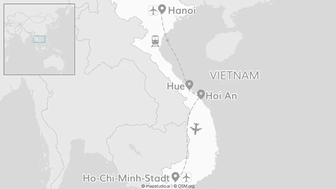 Schnäppchen, Deals Und Rabattcodes Des Tages - Reiseroute Vietnam Rundreise