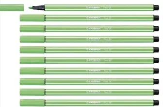 STABILO Premium-Filzstift Pen 68 minzgrün 10er Pack für 4,36 € inkl. Prime-Versand (statt 10,00 €)