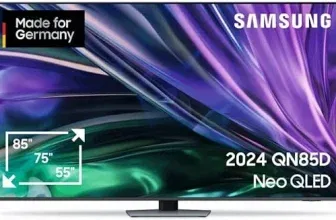 Samsung Neo QLED 4K QN85D UHD Fernseher (85 Zoll/214 cm) für 1.699,00 € inkl. Versand