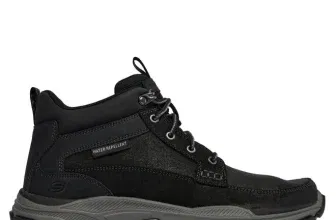 Skechers Boswell Herren Schnürschuhe 204454/BLK Schwarz (Gr. 40 bis 46) für 65,59 € inkl. Versand