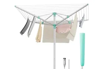 Songmics Wäscheleine für 5 Waschmaschinenladungen für 39,99 € inkl. Versand