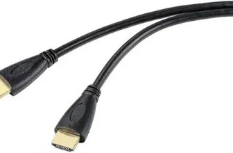 SpeaKa Professional HDMI Anschlusskabel HDMI-A Stecker (3.00m Schwarz SP-10133288 AUD) für 1,00 € inkl. Prime-Versand (statt 4,80 €)