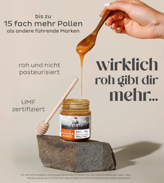 Schnäppchen, Deals Und Rabattcodes Des Tages - Steens Manuka Honey Mgo 515 340 G