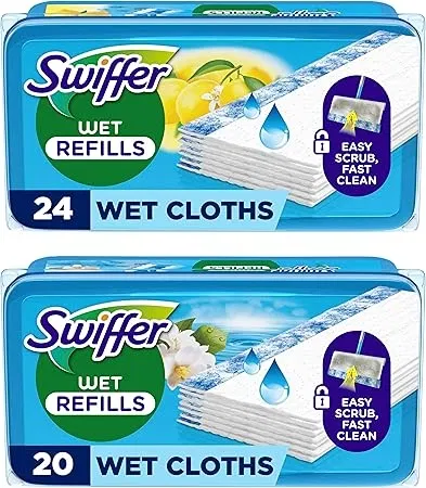 Swiffer Bodenwischer Nachfüllpackung Feuchte Bodentücher (44 Stück) ab 14,24 € inkl. Prime-Versand (statt 20,00 €)