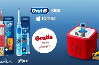 Oral-B Kinderzahnbürste kaufen & gratis Tonies-Gutschein im Wert von 16,99 € sichern