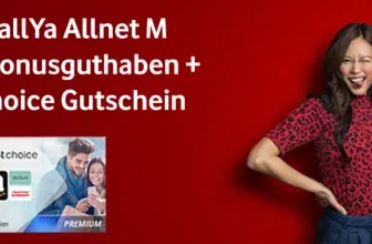 EXKLUSIV: Vodafone CallYa Allnet Flat M jetzt 3 Monate kostenlos + 10 € BestChoice Gutschein + 10 € Bonus Rufnummernmitnahme