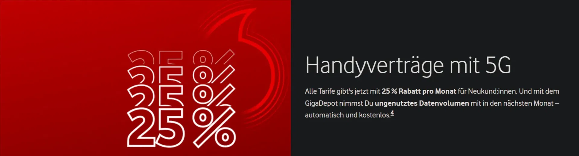 Vodafone GigaMobil Schnäppchen, Deals Und Rabattcodes Des Tages - Vodafone Gigamobil