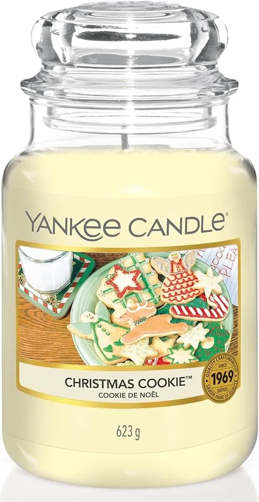 Yankee Candle Duftkerze im Glas Christmas Cookie für 19,99 € inkl. Prime-Versand