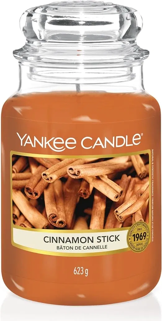 Yankee Candle Duftkerze im Glas Cinnamon Stick ab 23,17 € inkl. Prime-Versand