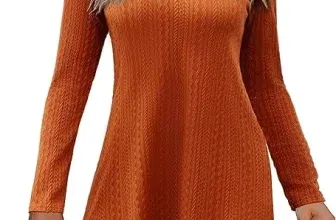 Zeagoo Damen Langarm Kleid (6 Farben, Gr. S bis XXL) für 14,99 € inkl. Prime-Versand (statt 24,99 €)