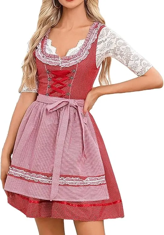Zeagoo Dirndl 2-teilig (2 Farben, Gr. XS bis XXL) für 19,99 € inkl. Prime-Versand (statt 39,99 €)